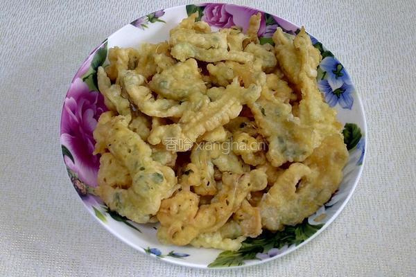 酥炸香椿苗的做法图解6