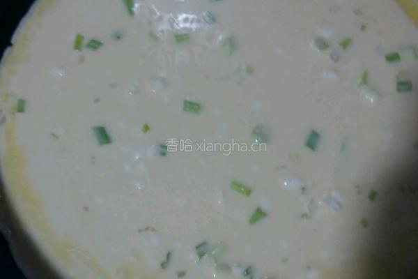 葱花鸡蛋薄饼的做法图解4