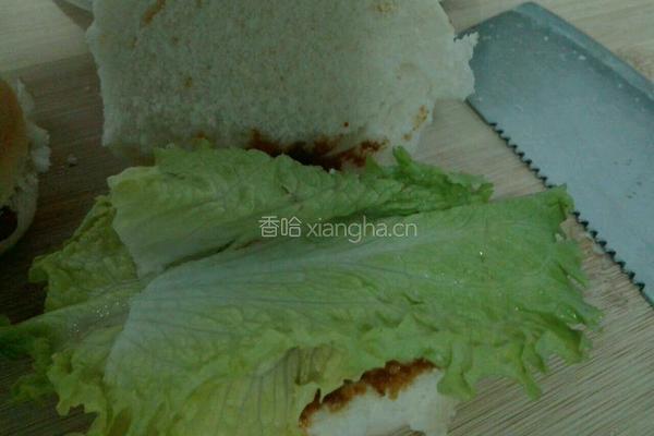 简版汉堡的做法图解5