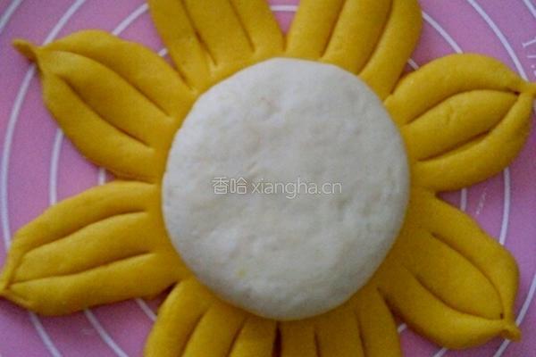 向日葵包子的做法图解9