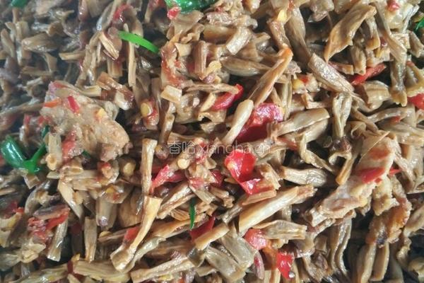 干豇豆炒肉的做法图解5