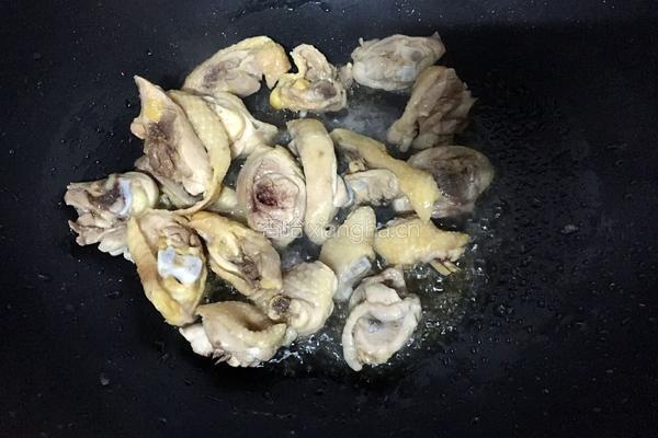 红烧鸡块的做法图解4