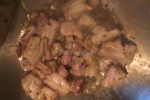 盐煎肉的做法图解2