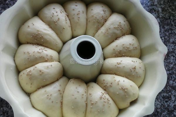 淡奶油豆沙面包的做法图解10
