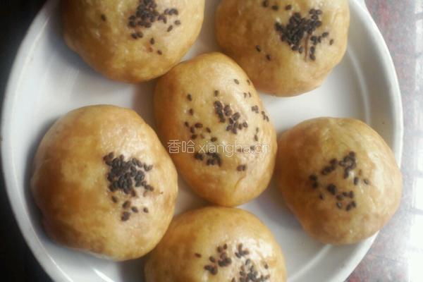 芝麻蛋饼的做法图解4