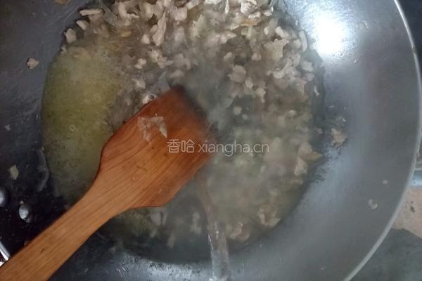 扒菇肉丁的做法图解5