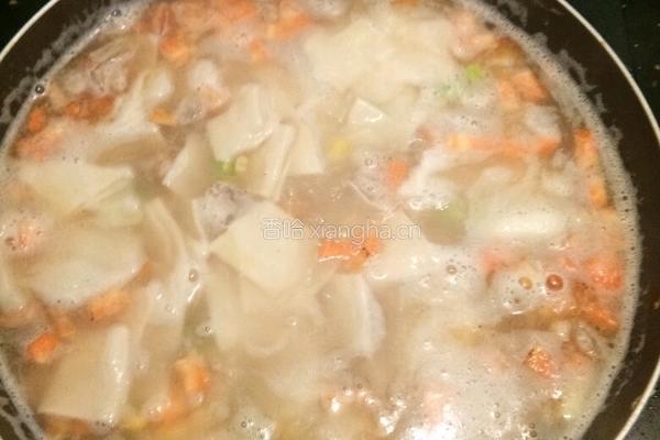 羊肉面片的做法图解9