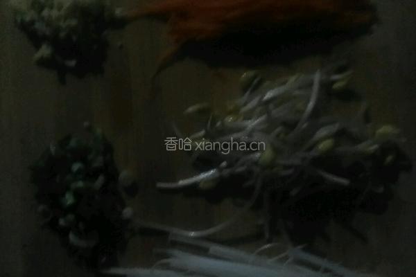 凉拌面粉的做法图解3