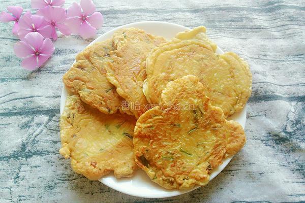 鸡蛋葱花饼