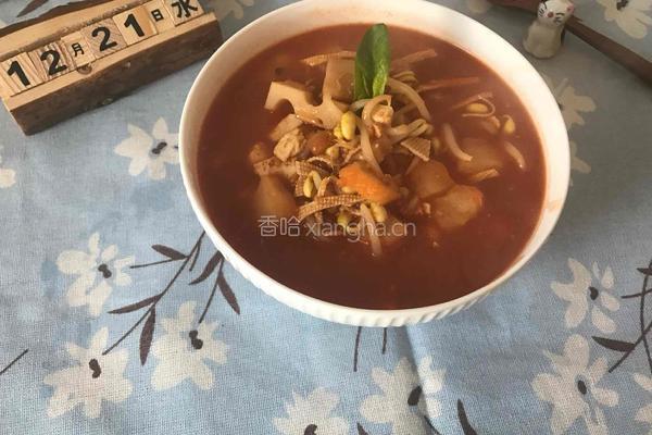 韩式营养汤的做法图解10