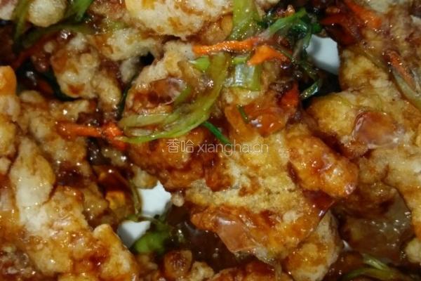 东北名菜锅包肉的做法图解2