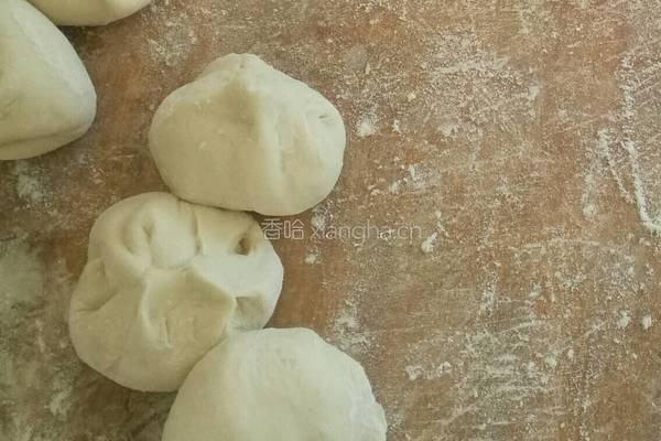 豆沙馒头的做法图解3