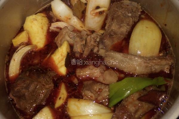 辣味羊蝎子的做法图解7