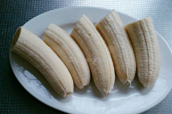炸燕麦香蕉卷的做法图解3