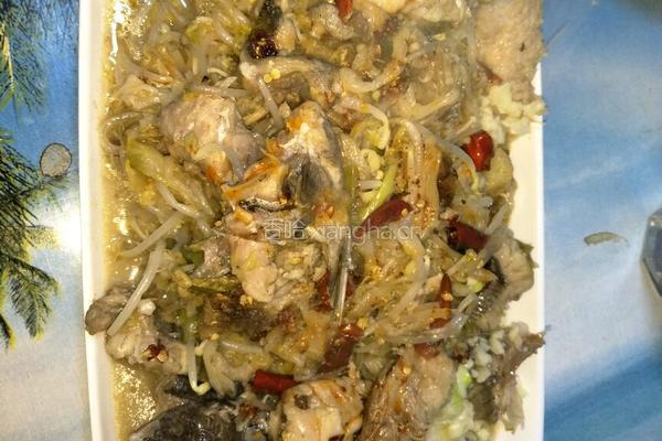 酸菜鱼的做法图解8