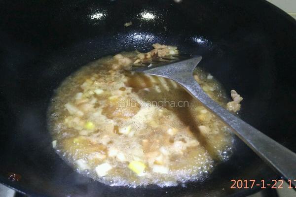 肉沫豆腐的做法图解7