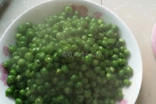 清炒豌豆的做法图解5