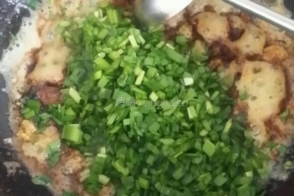 韭菜鸡蛋打卤面的做法图解7