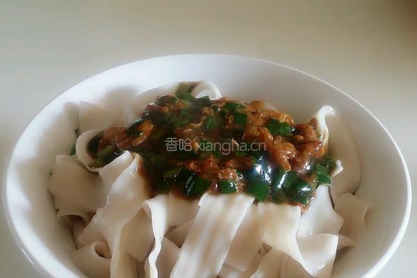韭菜鸡蛋打卤面的做法图解9