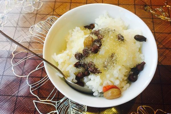 蕨麻米饭的做法图解4
