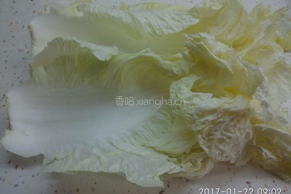 辣子白菜墩儿的做法图解2