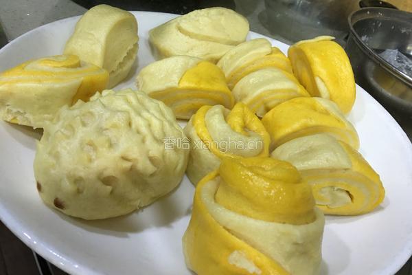 南瓜馒头的做法图解7