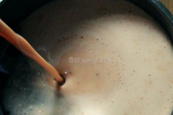 花生枸杞红枣豆浆的做法图解10