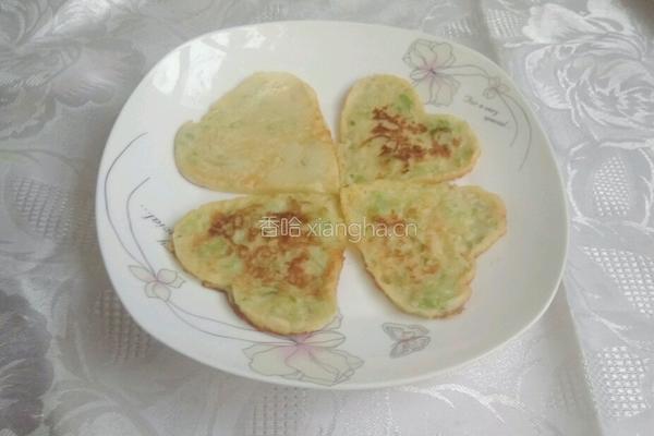 爱心饼