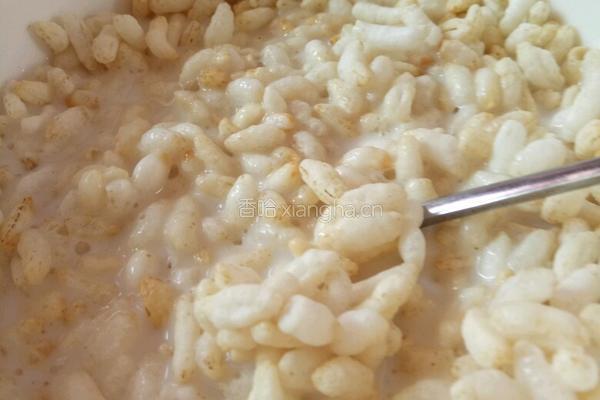 黑暗料理之真果粉拌炒米的做法图解4