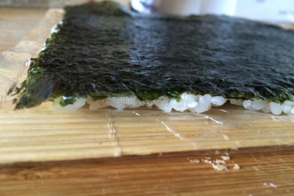 肉松火腿寿司的做法图解12