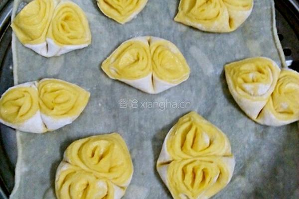 南瓜花样馒头的做法图解9