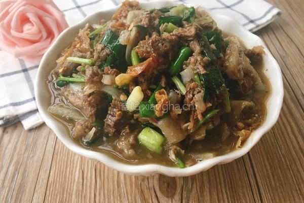 萝卜炖牛筋肉的做法图解14