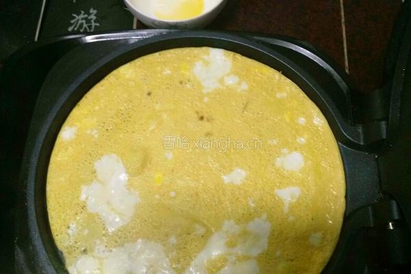 鸡蛋薄饼的做法图解5