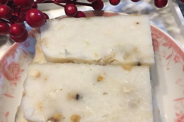 虾米腊味萝卜糕的做法图解10