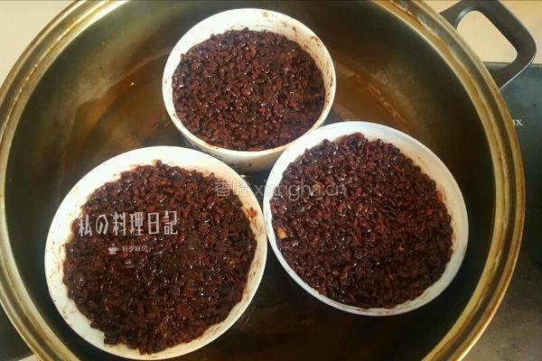 板栗豆沙馅八宝粥的做法图解6