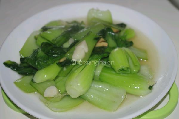 清炒青菜的做法图解5