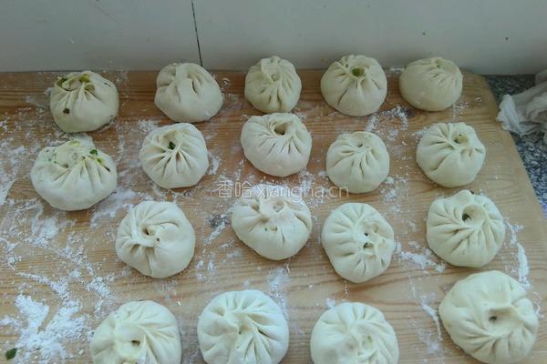 白菜香菇包的做法图解16