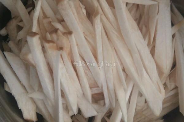 鱼香杏鲍菇的做法图解1