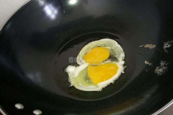 鸡蛋炒青菜的做法图解4