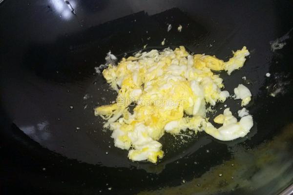 鸡蛋炒青菜的做法图解5