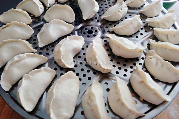 素馅蒸饺的做法图解21