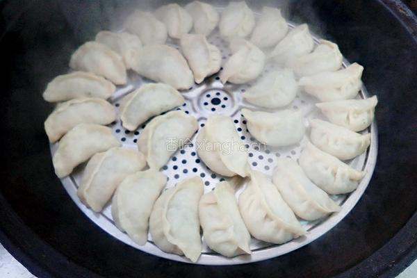 素馅蒸饺的做法图解22