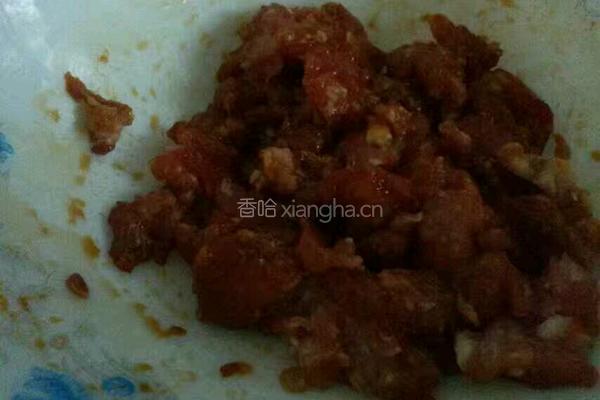 白菜猪肉肉饼的做法图解4