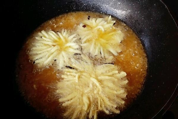 菊花茄子的做法图解12