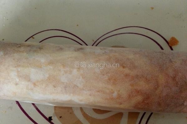 葡萄干肉松蛋糕卷的做法图解16