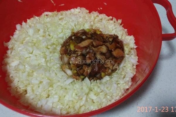 白菜饺子的做法图解5