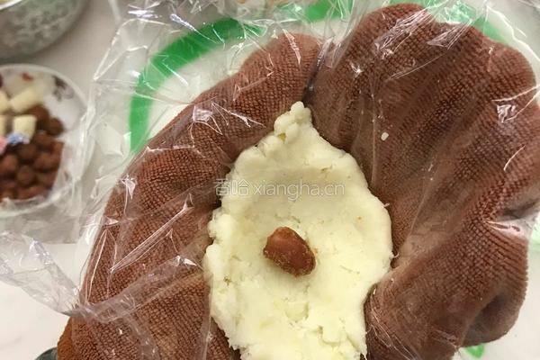 山药红薯茶巾绞的做法图解5