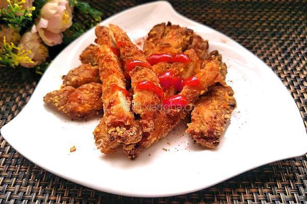 香酥炸鸡排的做法图解11