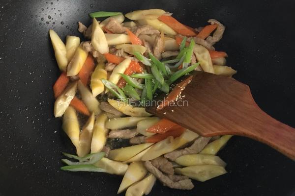 肉炒竹笋的做法图解6