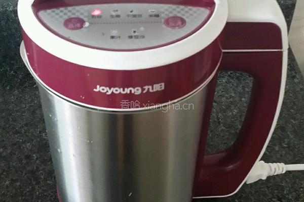 花生红枣豆浆的做法图解4